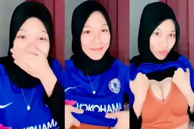 Maya Alissa Hijab Ketat Ngentot Pakai Jersey Chelsea Viral Indo HD